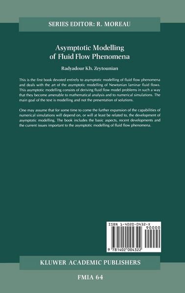Produktbild: Asymptotic Modelling of Fluid Flow Phenomena