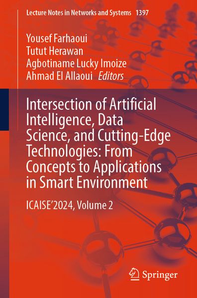 Produktbild: Intersection of Artificial Intelligence, Data Science, and Cutting-Edge Technologies: From Concepts to Applications in Smart Environment