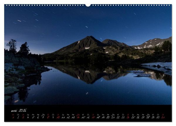 Produktbild: Miroirs des Pyr&eacute;n&eacute;es Catalanes (Calendrier mural 2026 DIN A2 vertical) calendrier de bureau