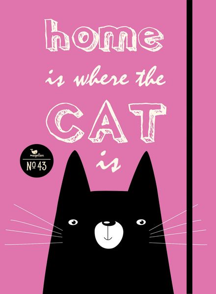 Produktbild: Notizbuch No. 43 - Cat Home