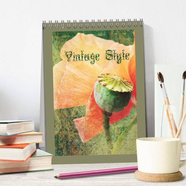Produktbild: Vintage Style (Tischkalender 2026 DIN A5 hoch), CALVENDO Monatskalender
