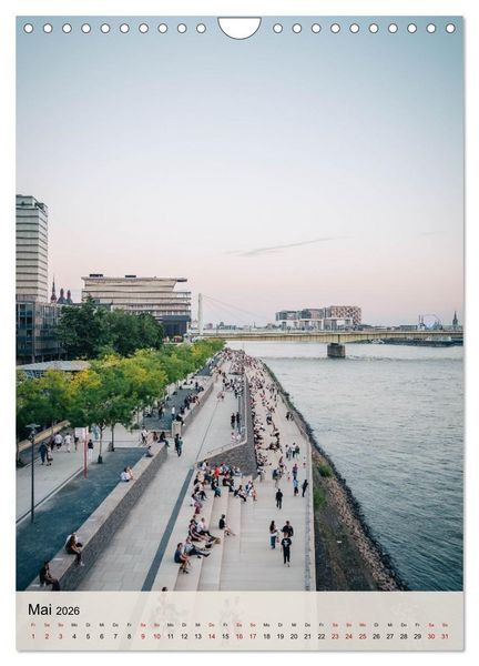 Produktbild: K&ouml;ln &ndash; Urbane Fotografien (Wandkalender 2026 DIN A4 hoch), CALVENDO Monatskalender