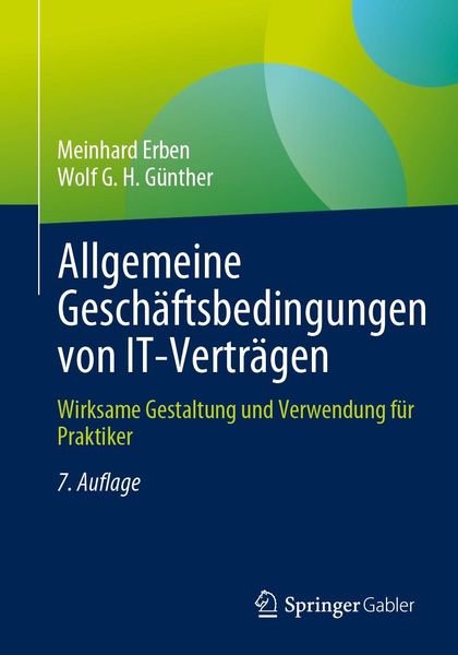 Produktbild: Allgemeine Gesch&auml;ftsbedingungen von IT-Vertr&auml;gen