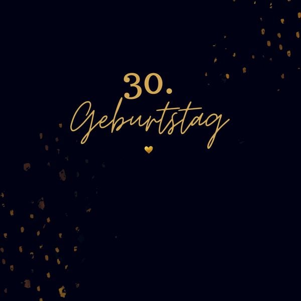 Produktbild: 30. Geburtstag- G&auml;stebuch Blanko