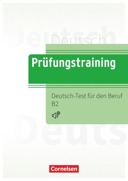 Produktbild: Pr&uuml;fungstraining DaF Deutsch-Test f&uuml;r den Beruf B2