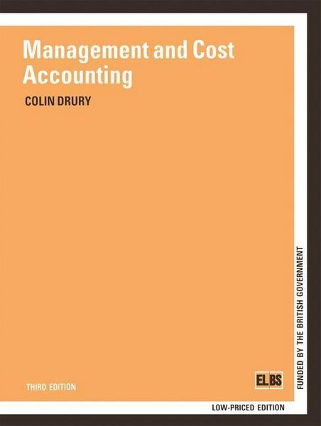 Produktbild: Management and Cost Accounting