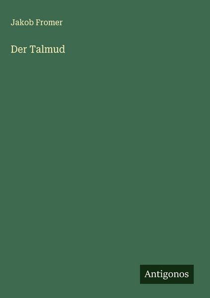 Produktbild: Der Talmud