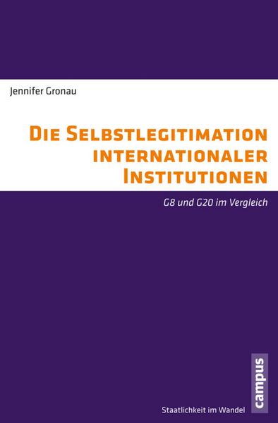 Produktbild: Die Selbstlegitimation internationaler Institutionen