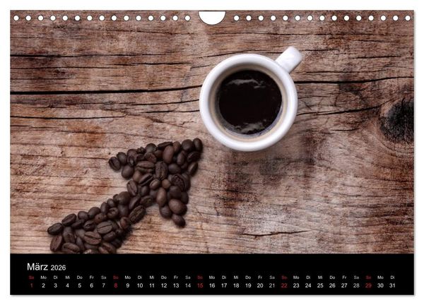 Produktbild: Kaffee & Schokolade (Wandkalender 2026 DIN A4 quer), CALVENDO Monatskalender