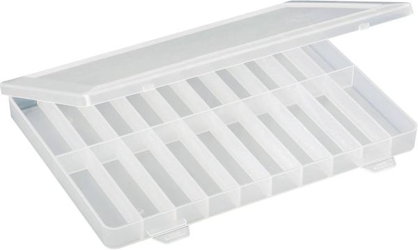 TRU COMPONENTS Sortimentskasten (L x B x H) 250 x 180 x 24 mm Anzahl Fächer: 20 feste Unterteilung Inhalt 1 St.