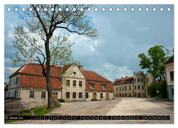 Produktbild: Lettlands Sch&ouml;nheiten (Tischkalender 2026 DIN A5 quer), CALVENDO Monatskalender