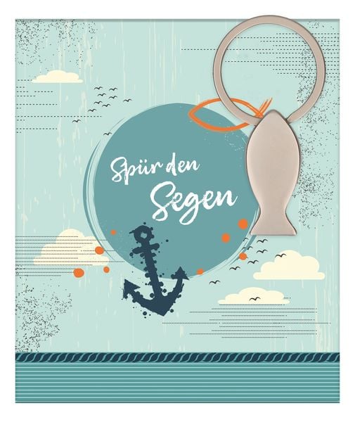 Produktbild: Fisch-Schl&uuml;sselanh&auml;nger - Sp&uuml;r den Segen