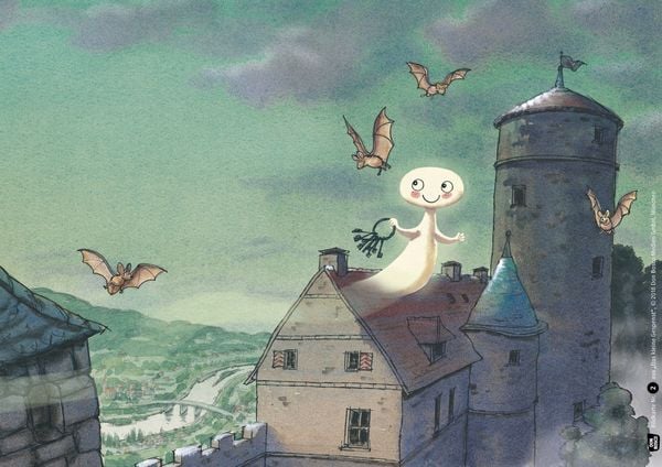 Produktbild: Das kleine Gespenst. Tohuwabohu auf Burg Eulenstein. Kamishibai Bildkartenset