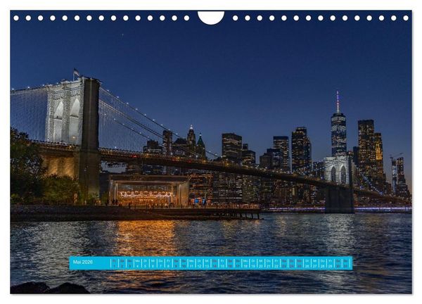 Produktbild: Sechs Tage New York (Wandkalender 2026 DIN A4 quer), CALVENDO Monatskalender