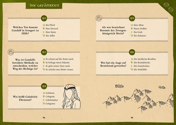 Produktbild: Das inoffizielle Quiz f&uuml;r Herr der Ringe-Fans