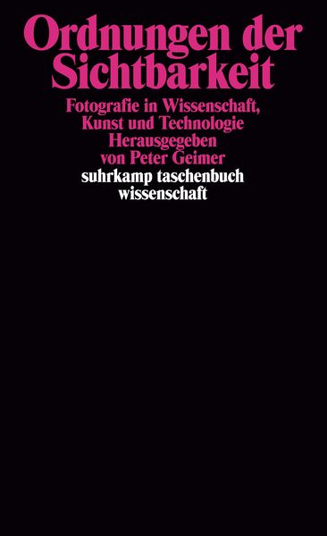 Produktbild: Ordnungen der Sichtbarkeit