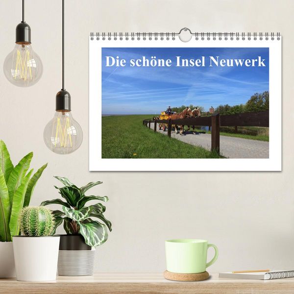 Produktbild: Die sch&ouml;ne Insel Neuwerk (Wandkalender 2026 DIN A4 quer), CALVENDO Monatskalender