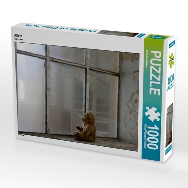 Produktbild: CALVENDO Puzzle Allein | 1000 Teile Lege-Gr&ouml;&szlig;e 64 &times; 48 cm Foto-Puzzle f&uuml;r gl&uuml;ckliche Stunden