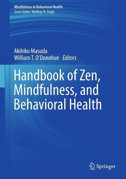 Produktbild: Handbook of Zen, Mindfulness, and Behavioral Health