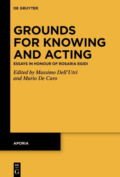 Produktbild: Grounds for Knowing and Acting