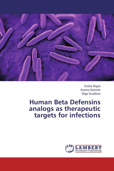 Produktbild: Human Beta Defensins analogs as therapeutic targets for infections