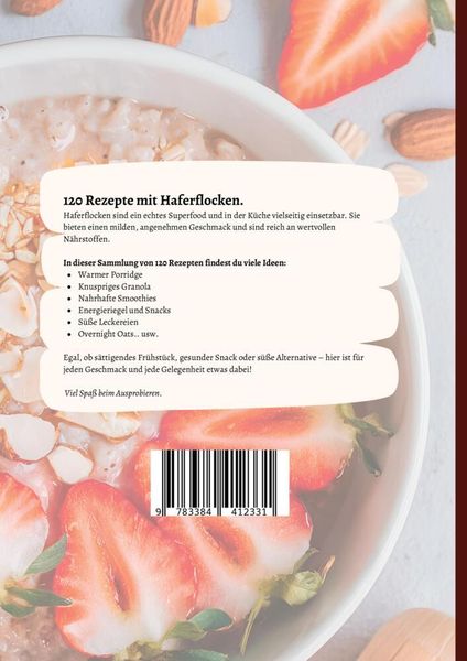 Produktbild: Haferflocken Rezepte- 120 Rezepte.