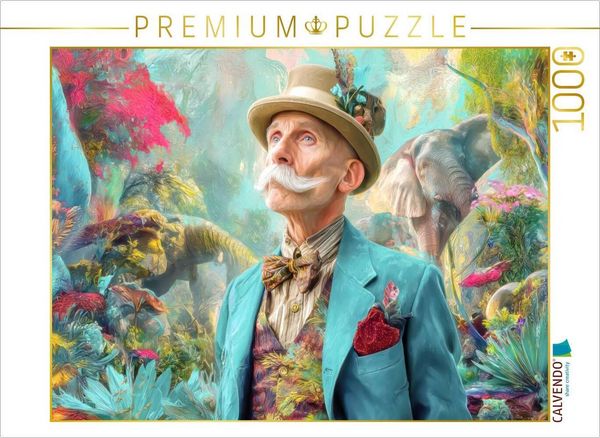 Produktbild: CALVENDO Puzzle Dandy und Retro Vintage | 1000 Teile Lege-Gr&ouml;&szlig;e 64x48cm Foto-Puzzle f&uuml;r gl&uuml;ckliche Stunden