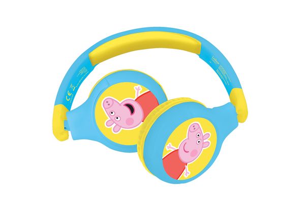 Peppa Pig 2 in 1 Bluetooth und kabelgebundener Kopfhörer