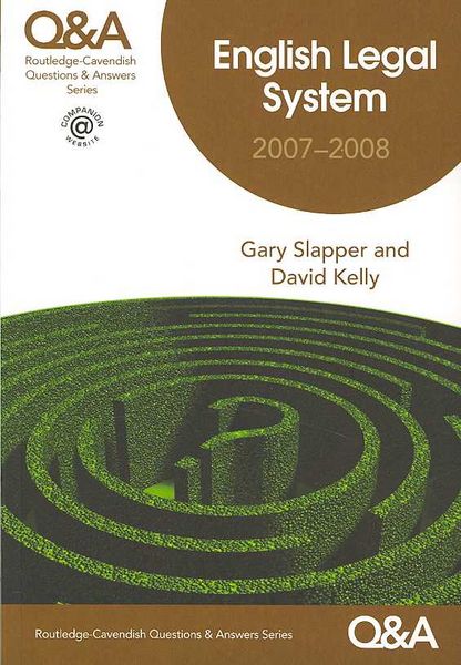Produktbild: Q&A English Legal System