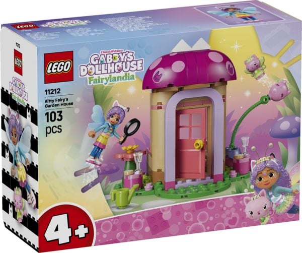 Produktbild: LEGO Gabbys Puppenhaus Kitty Fees Gartenhaus Bauset f&uuml;r Kinder 11212
