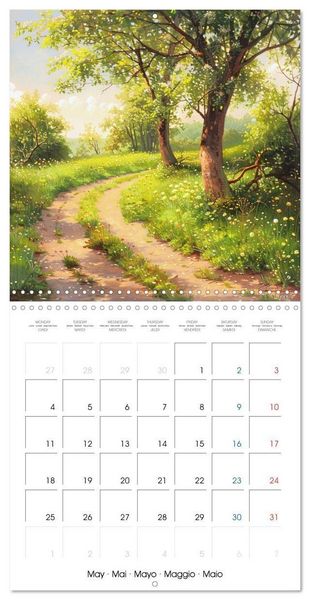 Produktbild: Artistic Paths (Wall Calendar 2026 12 &times; 12 Inch) CALVENDO 12 Month Wall Calendar