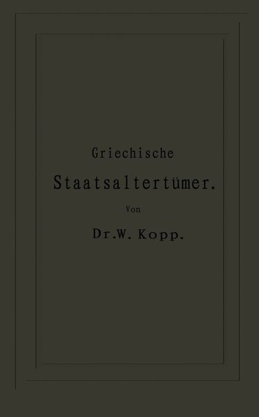 Produktbild: Griechische Staatsaltert&uuml;mer