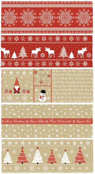 Produktbild: URSUS Basispapiere Transparentpapier Cosy Season, 10 x 27 cm, 100 Blatt