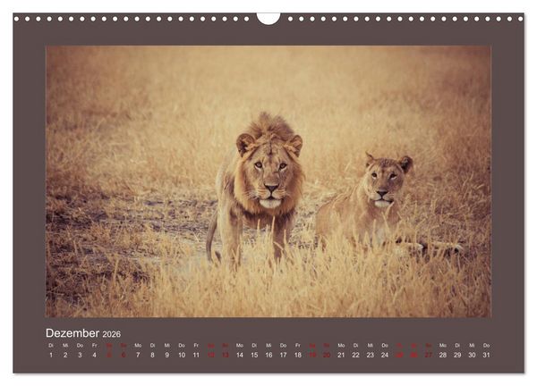 Produktbild: Tansania - Mensch, Tier und Landschaft (Wandkalender 2026 DIN A3 quer), CALVENDO Monatskalender