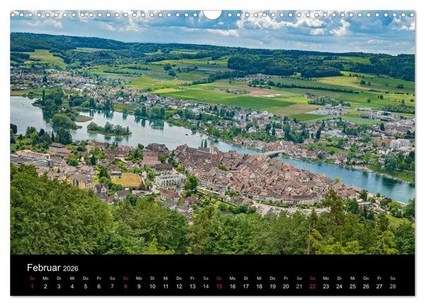 Produktbild: Von Schaffhausen zum S&auml;ntis (Wandkalender 2026 DIN A3 quer), CALVENDO Monatskalender