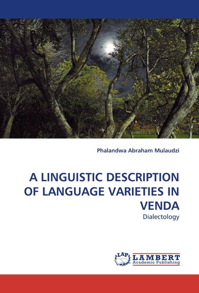 Produktbild: A LINGUISTIC DESCRIPTION OF LANGUAGE VARIETIES IN VENDA