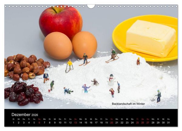 Produktbild: Tomatenmaler ... und andere Mini-Welten (Wandkalender 2026 DIN A3 quer), CALVENDO Monatskalender