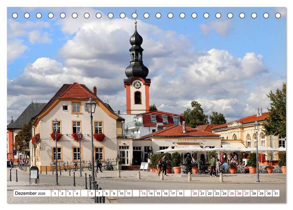 Produktbild: Sommer in Schwetzingen von Karin Vahlberg Ruf und Petrus Bodenstaff (Tischkalender 2026 DIN A5 quer), CALVENDO Monatskalender