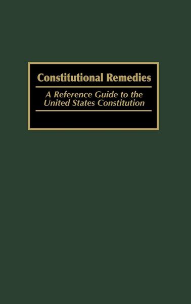 Produktbild: Constitutional Remedies