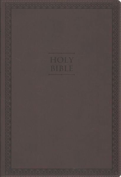 Produktbild: NIV, Value Thinline Bible, Large Print, Imitation Leather, Brown