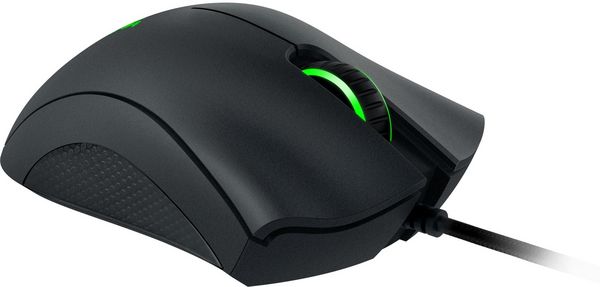 Produktbild: RAZER DeathAdder Essential Ergonomische Gaming-Maus Kabelgebunden Optisch Schwarz 5 Tasten 6400 dpi Ergonomisch, Beleuchtet