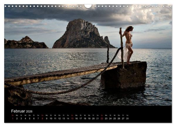Produktbild: Landschaftsaktbilder Ibiza und Lanzarote (Wandkalender 2026 DIN A3 quer), CALVENDO Monatskalender