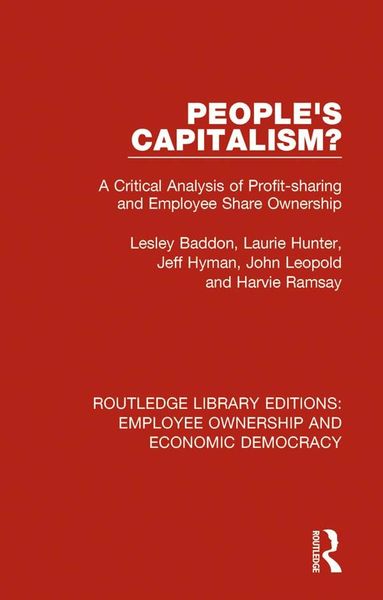 Produktbild: People's Capitalism?