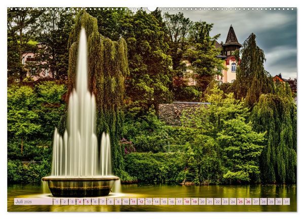Produktbild: Aue - Bad Schlema Erzgebirge (Wandkalender 2026 DIN A2 quer), CALVENDO Monatskalender
