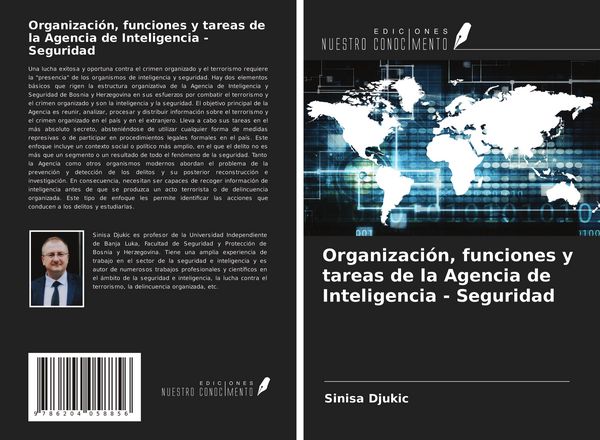 Produktbild: Organizaci&oacute;n, funciones y tareas de la Agencia de Inteligencia - Seguridad