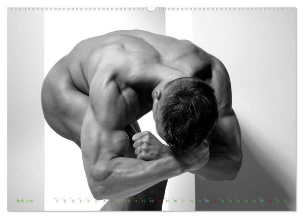 Produktbild: M&auml;nner... backview (Wandkalender 2026 DIN A2 quer), CALVENDO Monatskalender