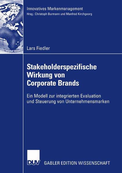 Produktbild: Stakeholderspezifische Wirkung von Corporate Brands