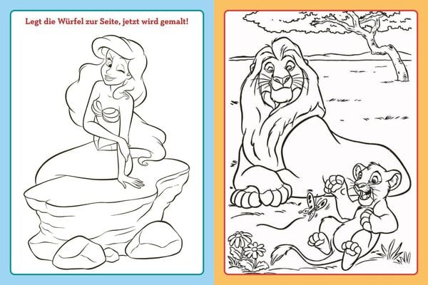 Produktbild: Disney Kreative Besch&auml;ftigung: Mein supertolles Brettspiel-Buch