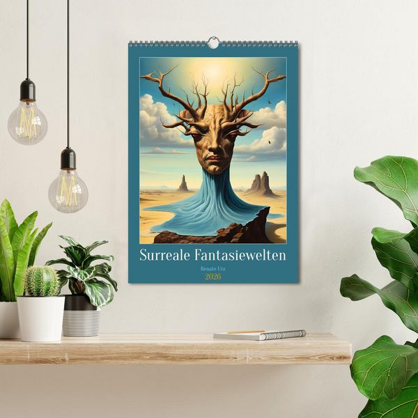 Produktbild: Surreale Fantasiewelten (Wandkalender 2026 DIN A3 hoch), CALVENDO Monatskalender