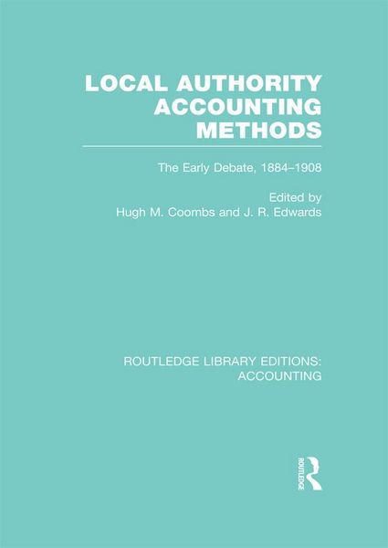 Produktbild: Local Authority Accounting Methods Volume 1 (RLE Accounting)